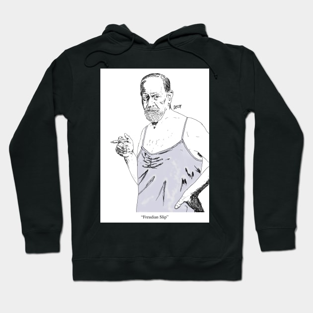 Freudian Slip Hoodie by TheRatbagCo